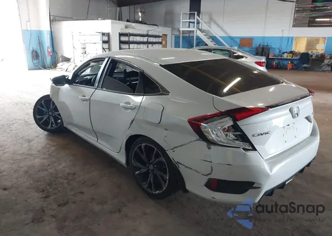 2019 Honda Civic Sport из США, поврежденный, VIN 2HGFC2F88KH574209